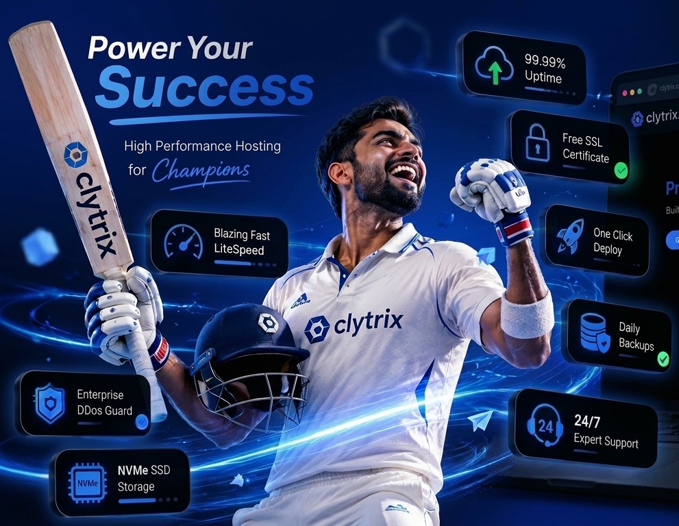 Clytrix Hosting Hits Every Boundary: High Speed, Strict Security, Expert Support, Free Domain